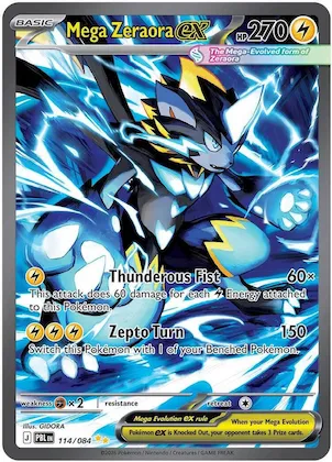 Mega-Zeraora-ex 114 – Dunkelnacht