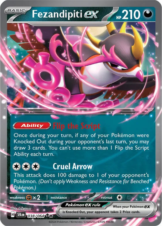 Fezandipiti ex #38 – XY Trainer Kit: Sylveon & Noivern