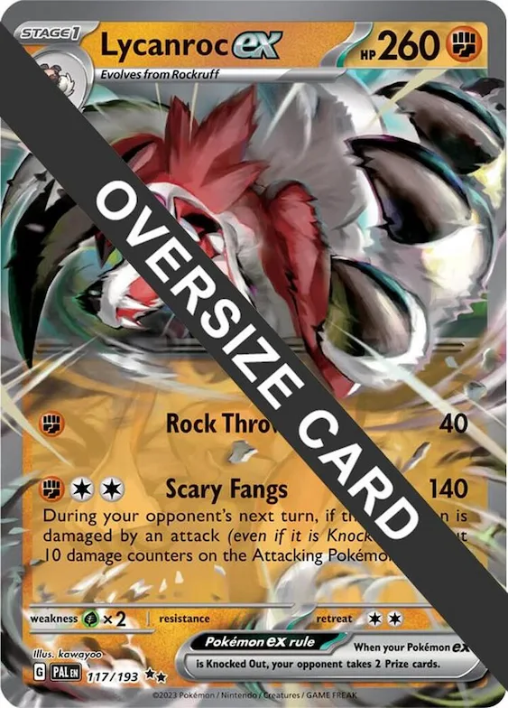 Lycanroc ex #117 – XY Trainer Kit: Sylveon & Noivern