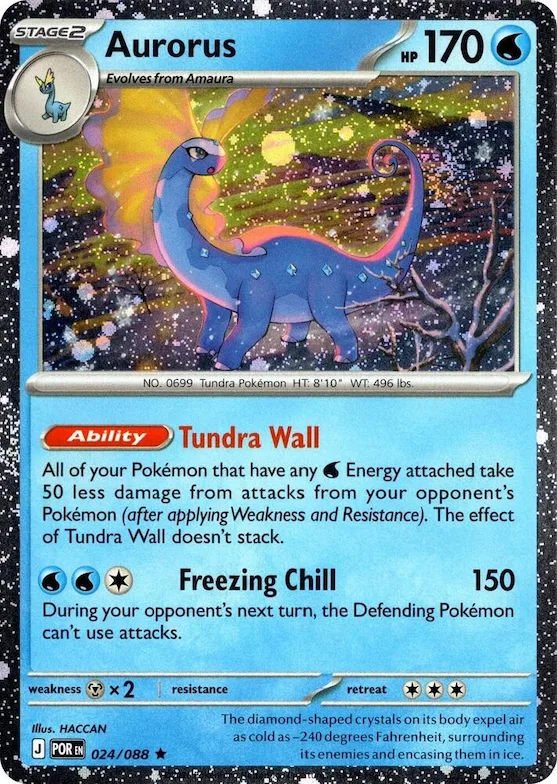 Aurorus (Cosmos Holo) #24 – Blister Exclusives