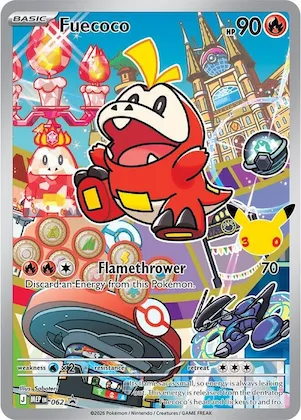 Fuecoco -  062 #62 – First Partner Collection 2026