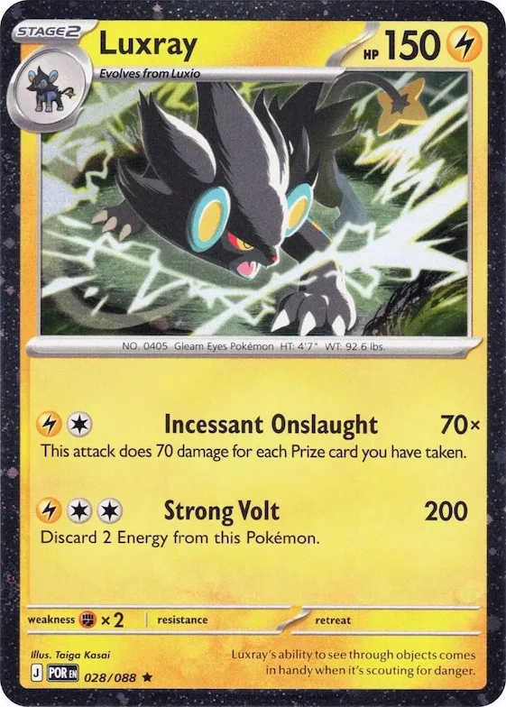 Luxray (Cosmos Holo) #28 – Blister Exclusives