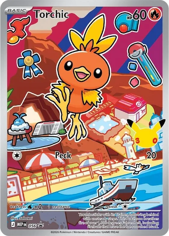 Torchic -  056 #56 – First Partner Collection 2026