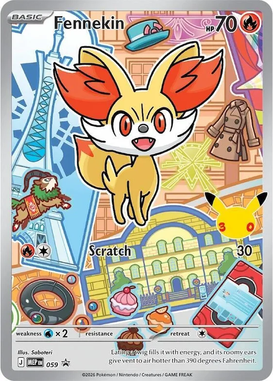 Fennekin -  059 #59 – First Partner Collection 2026