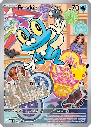 Froakie -  060 #60 – First Partner Collection 2026