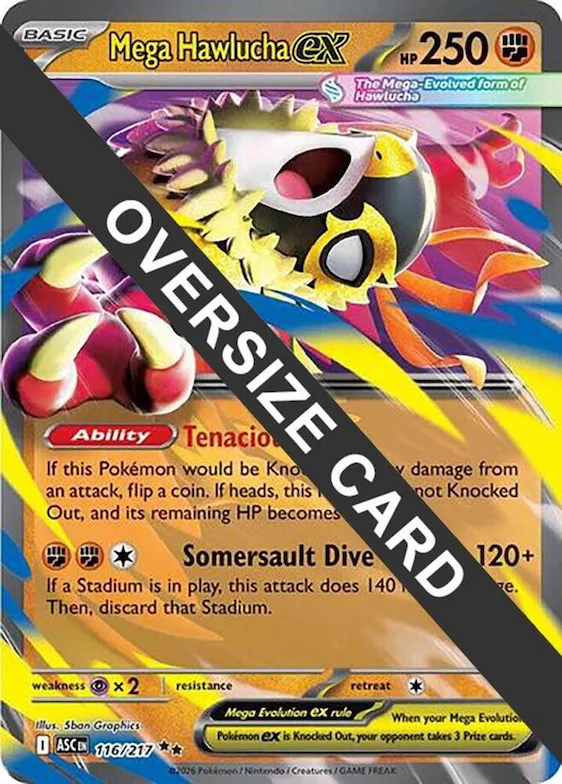 Mega Hawlucha ex #116 – XY Trainer Kit: Sylveon & Noivern