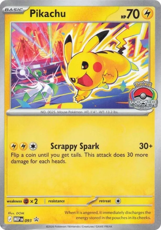 Pikachu - 093 #93 – Mega Evolution Promo