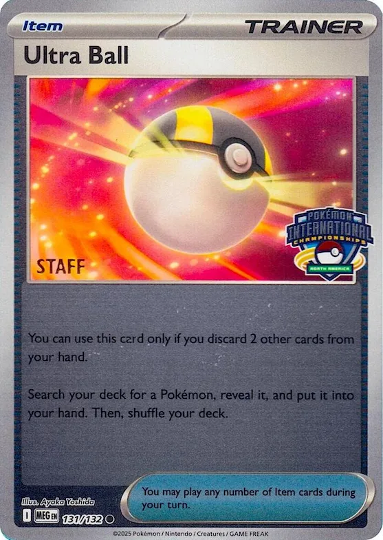 Ultra Ball - 131/132 (North America International Championship) [Staff] #131 – XY Trainer Kit: Sylveon & Noivern