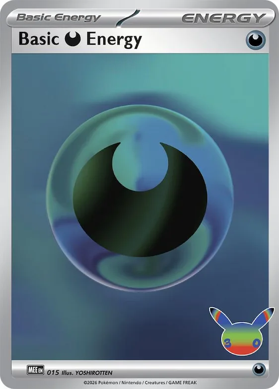 Basic Darkness Energy - 015 (30th Celebration) #15 – Mega Evolution Energies