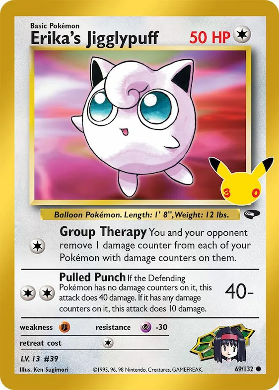 Erika's Jigglypuff #69 – 30th Celebration Classic Collection