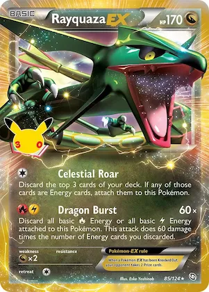Rayquaza EX #85 – 30th Celebration Classic Collection