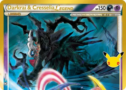 Darkrai & Cresselia Legend (Top) #99 – 30th Celebration Classic Collection
