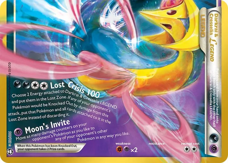Darkrai & Cresselia Legend (Bottom) #100 – 30th Celebration Classic Collection