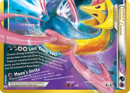 Darkrai & Cresselia Legend (Bottom) #100 – 30th Celebration Classic Collection