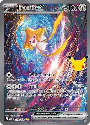 Jirachi ex #155 – 30th Celebration