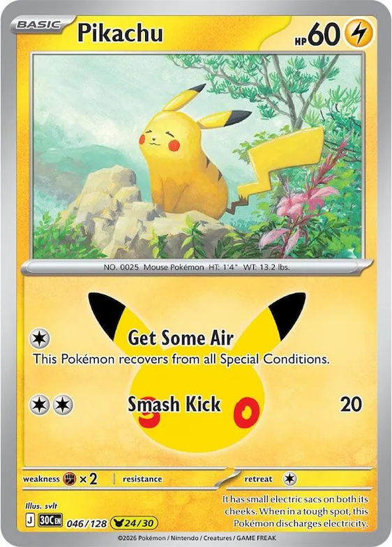 Pikachu 46 – 30 Jahre