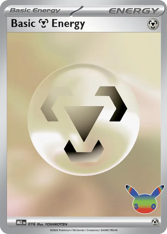 Basic Metal Energy - 016 (30th Celebration) #16 – Mega Evolution Energies