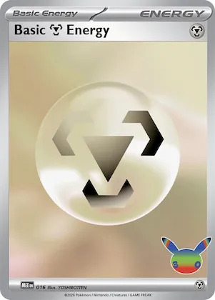 Basic Metal Energy - 016 (30th Celebration) #16 – Mega Evolution Energies
