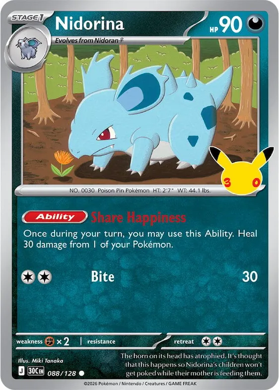 Nidorina 88 – 30 Jahre