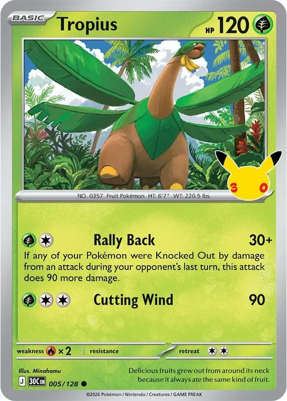 Tropius 5 – 30 Jahre