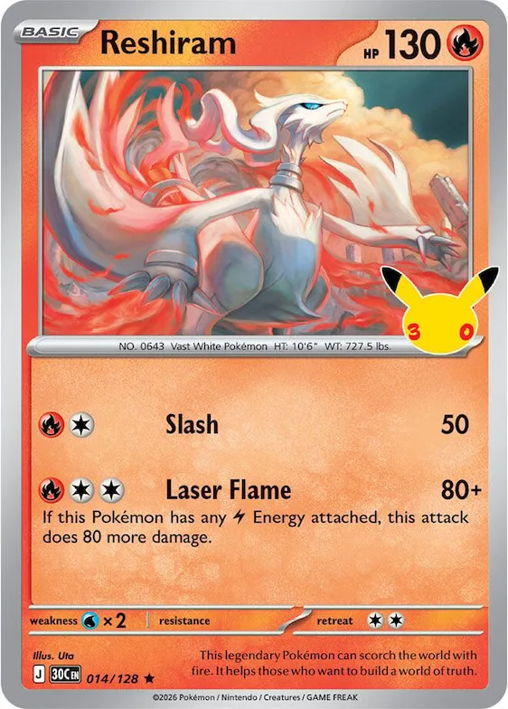 Reshiram 14 – 30 Jahre