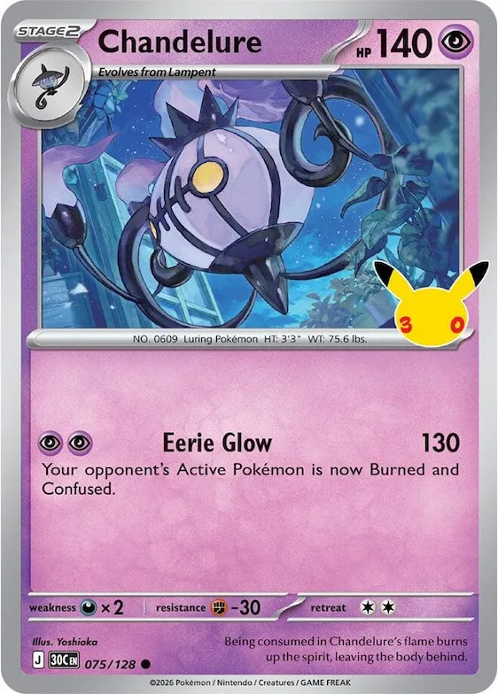 Chandelure #75 – 30th Celebration