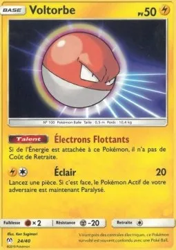 Voltorb #24 – McDonald's Collection 2019 (France)