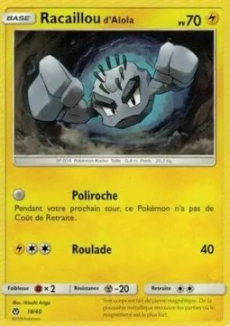Alolan Geodude #18 – McDonald's Collection 2018 (France)
