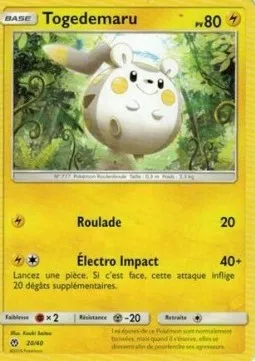 Togedemaru #20 – McDonald's Collection 2018 (France)