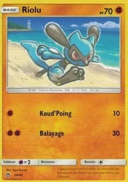 Riolu #24 – McDonald's Collection 2018 (France)