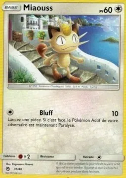 Meowth #35 – McDonald's Collection 2018 (France)