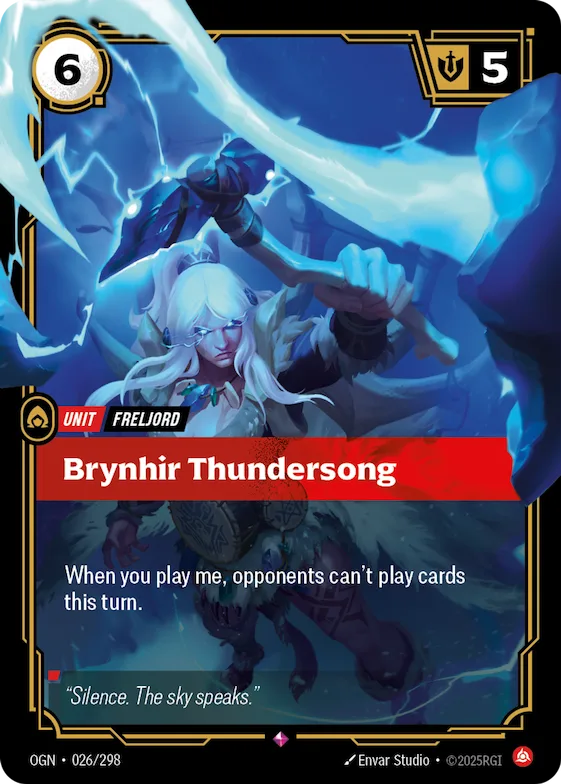 Brynhir Thundersong #26 – Origins