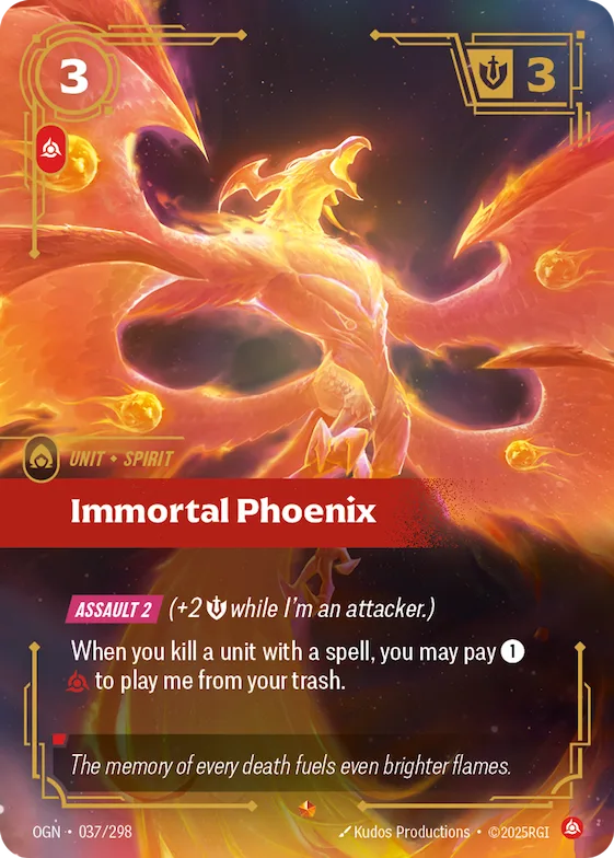 Immortal Phoenix #37 – Origins