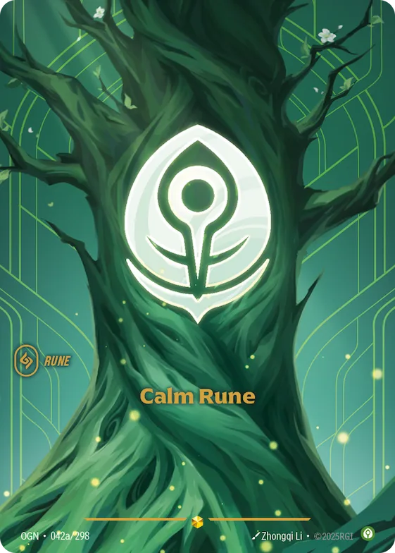 Calm Rune #42a – Origins