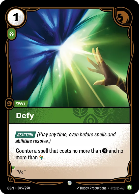 Defy #45 – Origins