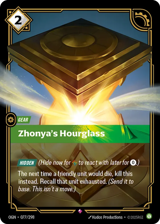 Zhonya's Hourglass #77 – Origins