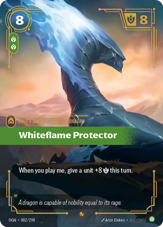 Whiteflame Protector #82 – Origins