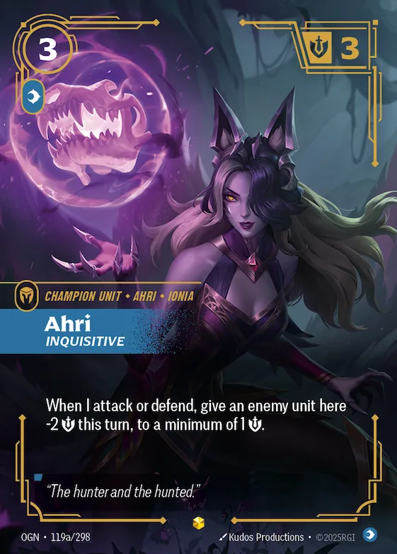 Ahri, Inquisitive #119a – Origins