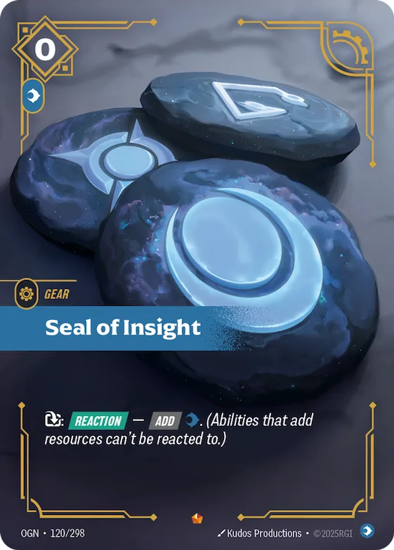 Seal of Insight #120 – Origins