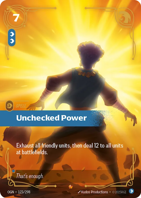 Unchecked Power #123 – Origins