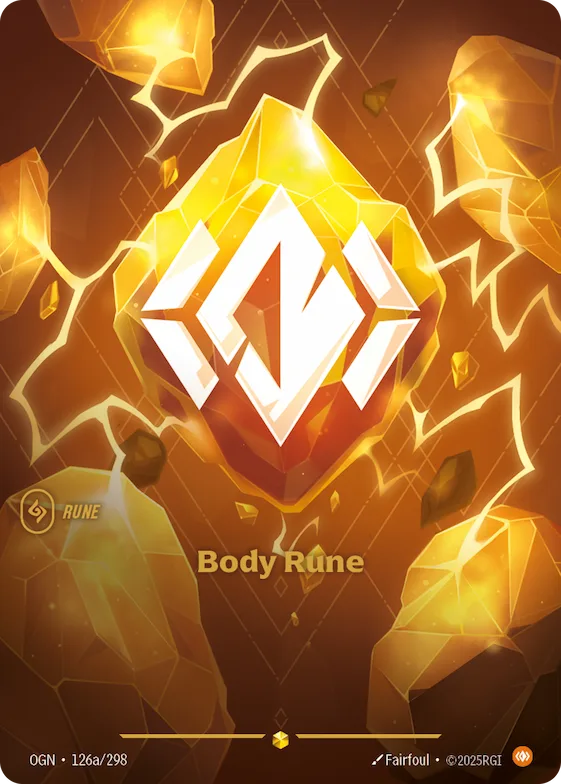 Body Rune #126a – Origins
