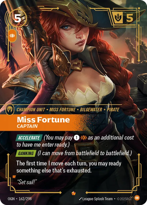 Miss Fortune, Captain #162 – Origins