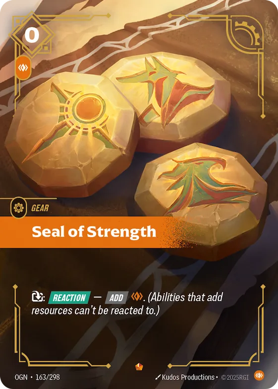 Seal of Strength #163 – Origins