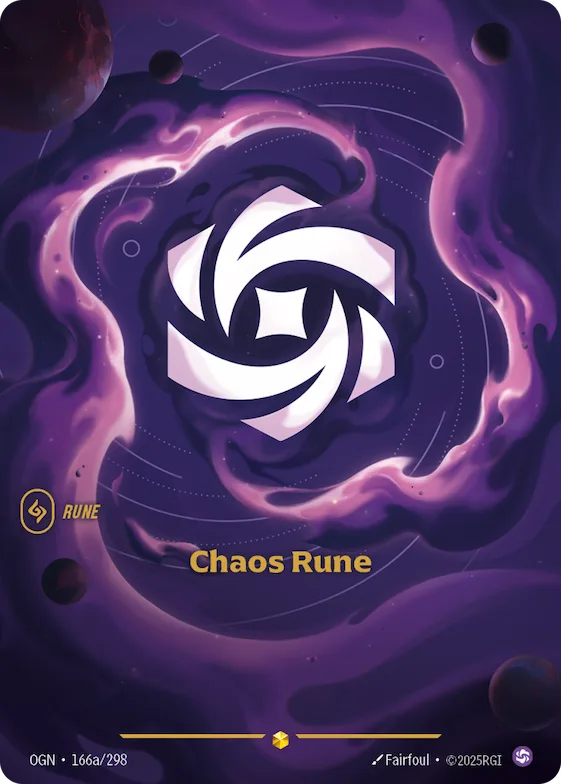Chaos Rune #166a – Origins