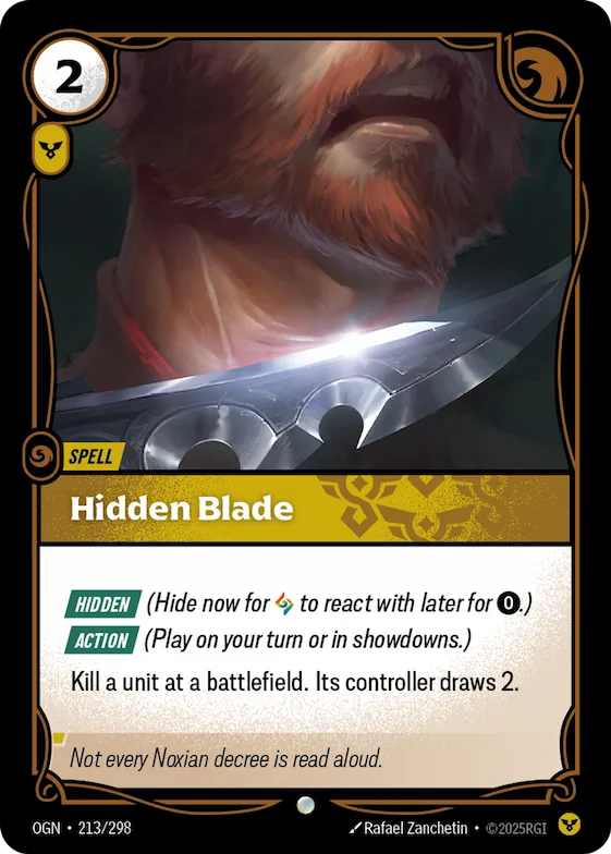 Hidden Blade #213 – Origins