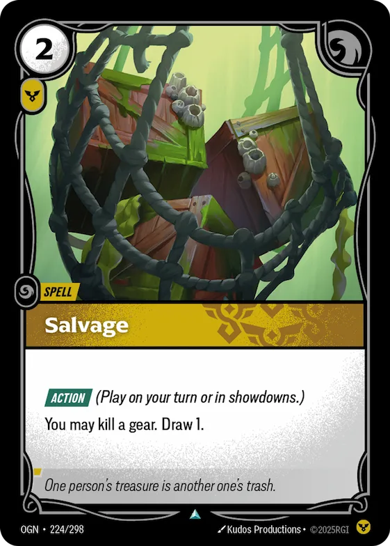 Salvage #224 – Origins