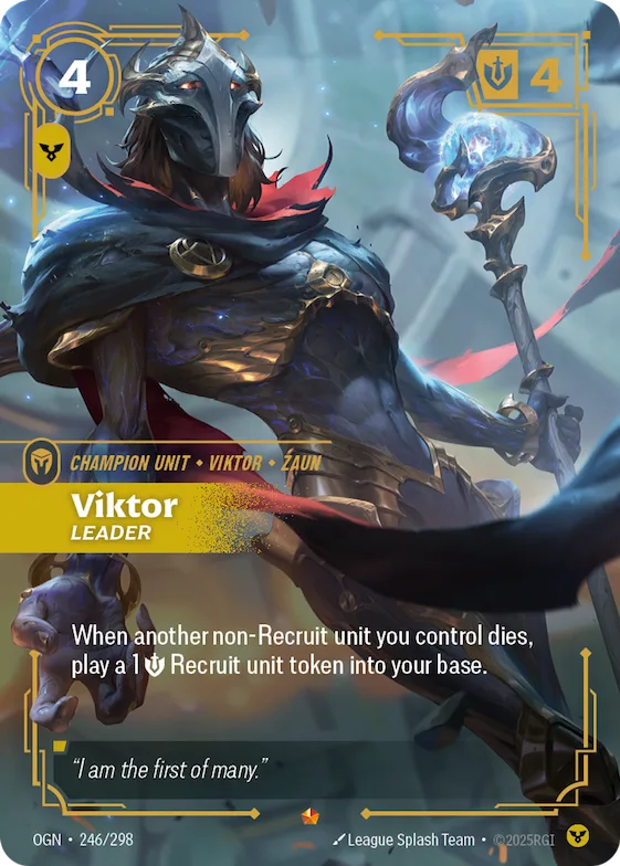 Viktor, Leader #246 – Origins