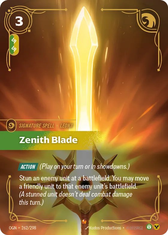 Zenith Blade #262 – Origins