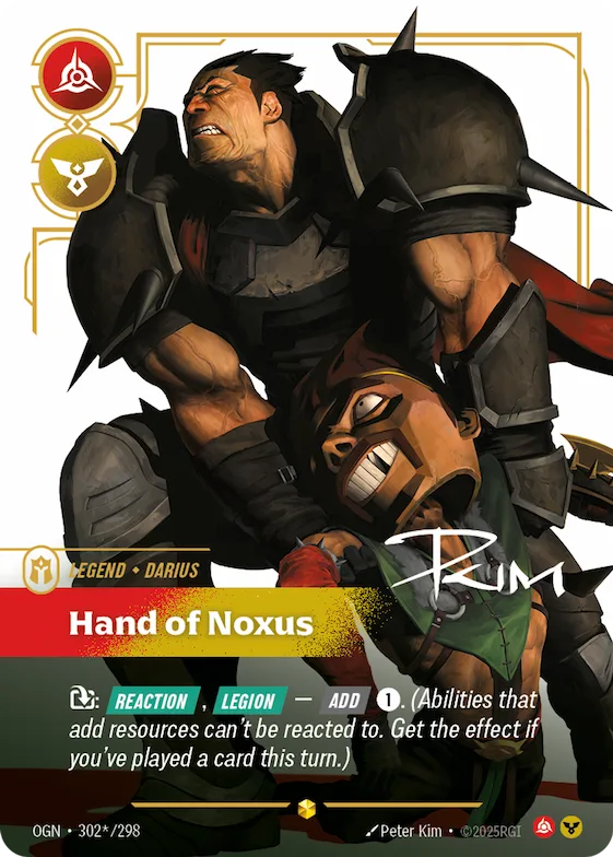 Hand of Noxus #302* – Origins