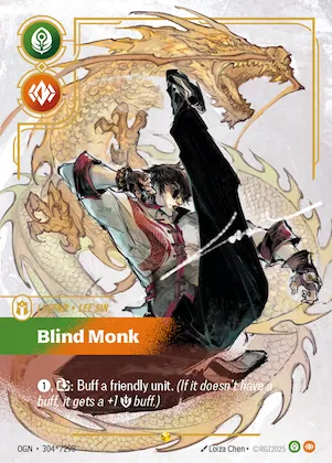 Blind Monk #304* – Origins
